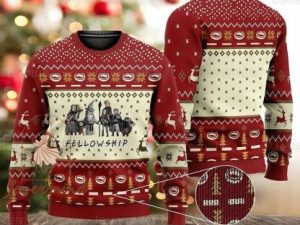 Christmas Lotr Sweater The Lord Of The Rings Sweater Ugly Christmas Sweater - Image 1