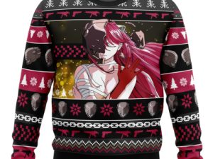 Christmas Lucy Elfed Lied Ugly Christmas Sweater - Image 1