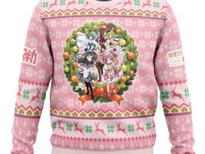 Christmas Magic Puella Magi Madoka Magica Ugly Christmas Sweater - Image 1
