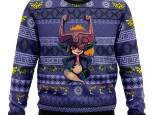 Christmas Midna Zelda Ugly Christmas Sweater - Image 1