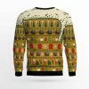 Christmas Most Wonderful Time For Beer Ugly Christmas Sweater Holiday Gift - Image 2