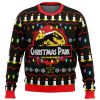 Christmas Park Jurassic Park Ugly Christmas Sweater - Image 1