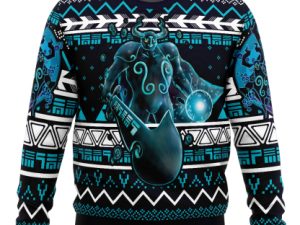 Christmas Phantom Zelda Ugly Christmas Sweater - Image 1