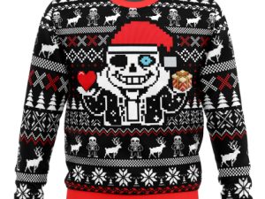 Christmas Sans Undertale Ugly Christmas Sweater - Image 1