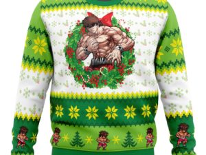 Christmas Season Baki Ugly Christmas Sweater - Image 1