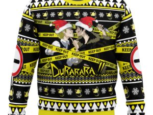 Christmas Shizuo And Izaya Durarara Ugly Christmas Sweater - Image 1
