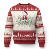 Christmas Skeleton Ugly Christmas Sweater Its Fine - Image 1