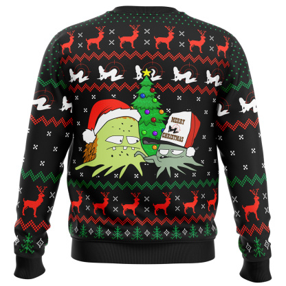 christmas squid squidbillies ugly christmas sweater 2 Christmas Squid Squidbillies Ugly Christmas Sweater - Image 2