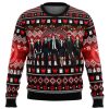 Christmas Staff Psycho Pass Ugly Christmas Sweater - Image 1