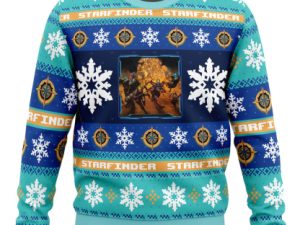 Christmas Starfinder Board Games Ugly Christmas Sweater - Image 1