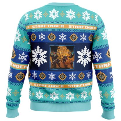 christmas starfinder board games ugly christmas sweater 2 Christmas Starfinder Board Games Ugly Christmas Sweater - Image 2