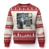 Christmas Starry Night Opossum Ugly Christmas Sweater - Image 1
