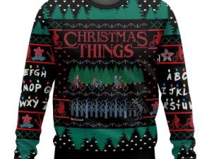 Christmas Things Ugly Christmas Sweater Holiday Gift - Image 1