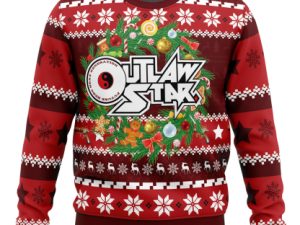 Christmas Time Outlaw Star Ugly Christmas Sweater - Image 1