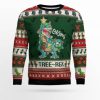 Christmas Tree Rex Ugly Christmas Sweater - Image 1