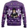 Christmas Wednesday Adams Family Ugly Christmas Sweater Holiday Gift - Image 2