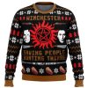 Christmas With The Winchesters Supernatural Ugly Christmas Sweater - Image 1