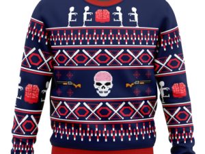 Christmas Zombie Ugly Christmas Sweater - Image 1