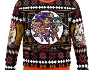 Chrono Heroes Chrono Trigger Ugly Christmas Sweater - Image 1