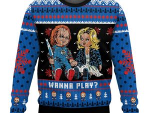 Chucky Ugly Christmas Sweater Xmas Gift - Image 1