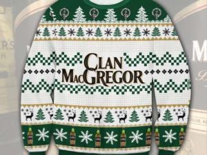 Clan Macgregor Ugly Christmas Sweater - Image 1