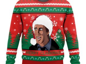 Clark Griswold Ugly Christmas Sweater Holiday Gift - Image 1
