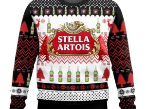 Classic European Lager Ugly Christmas Sweater Holiday Gift Holiday Gift - Image 1