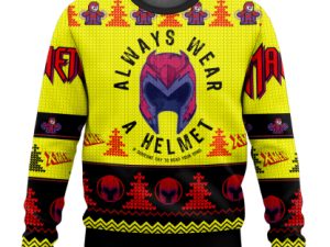 Classic Magneto X Men 97 Ugly Christmas Sweater - Image 1