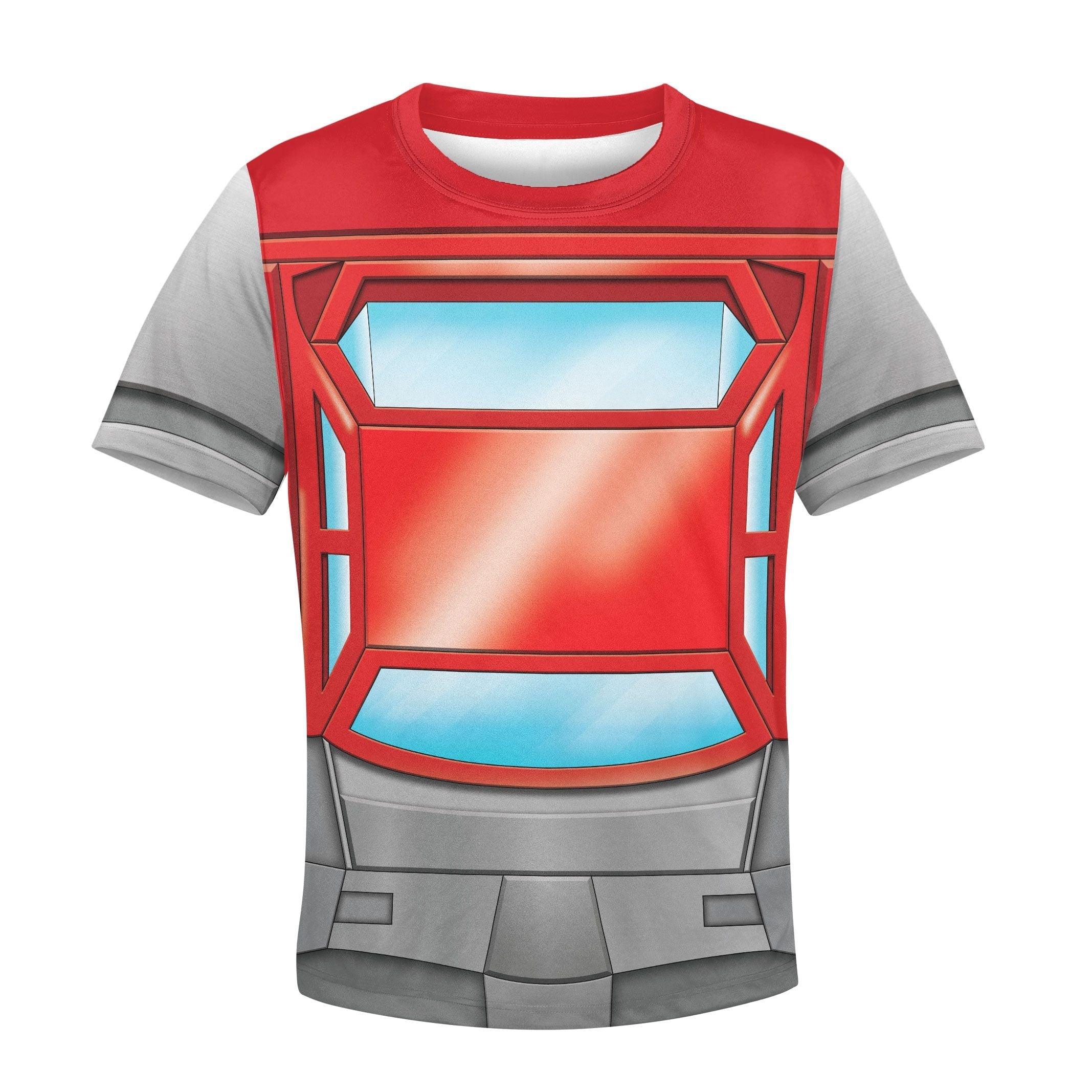 cliffjumper g1 kid costume cosplay hoodie sweatshirt t shirt 3 1 Cliffjumper G1 Kid Costume Cosplay Hoodie Sweatshirt T-Shirt 3 - Image 1