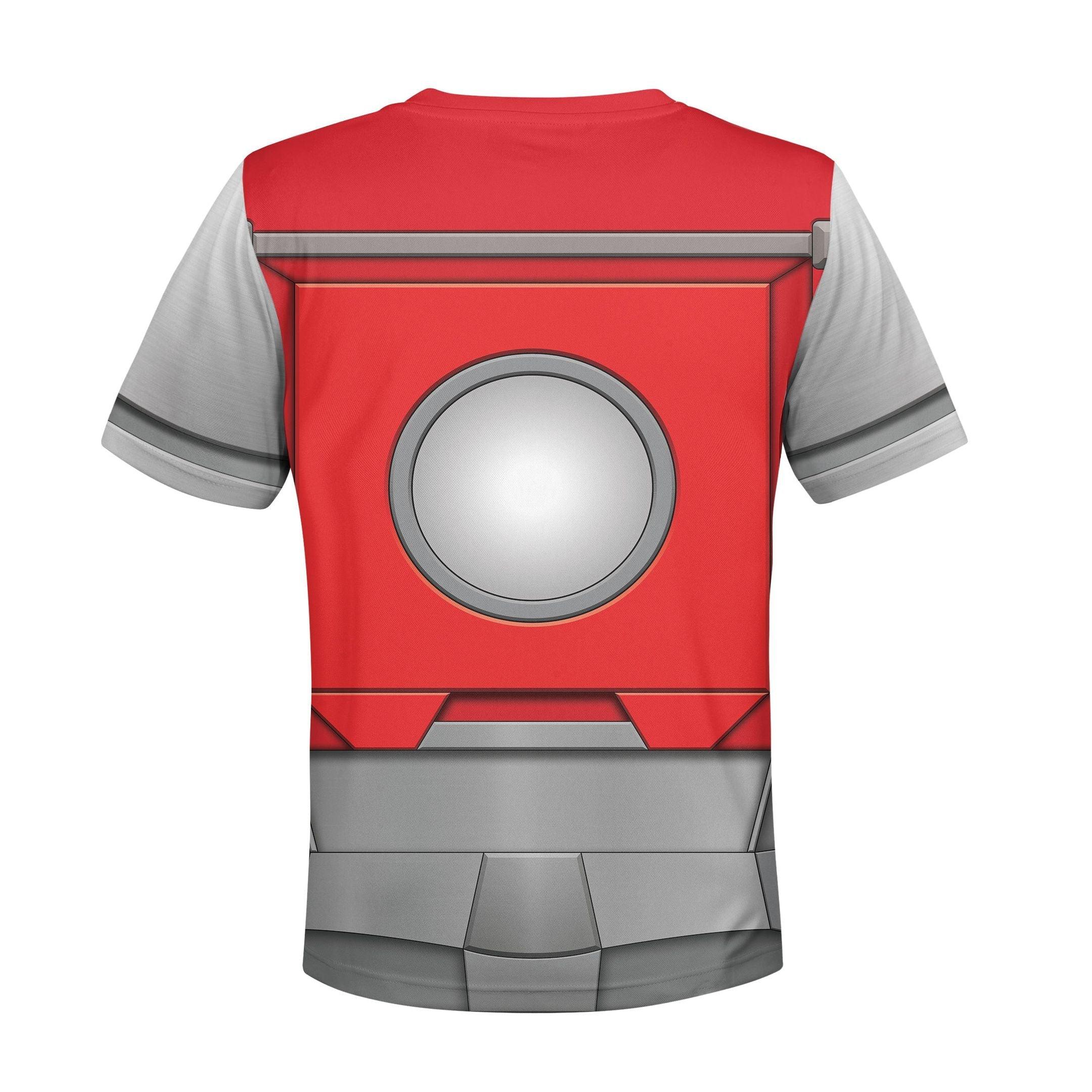 cliffjumper g1 kid costume cosplay hoodie sweatshirt t shirt 3 2 Cliffjumper G1 Kid Costume Cosplay Hoodie Sweatshirt T-Shirt 3 - Image 2