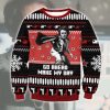 Clint Eastwood Dirty Harry Go Ahead Make My Day Ugly Christmas Sweater - Image 1