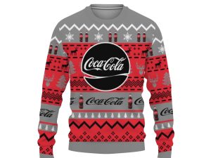 Coca Cola Soft Drink-3D Sweatshirt - Image 1