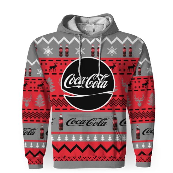 Coca Cola Soft Drink-3D Unisex Hoodie - Image 1