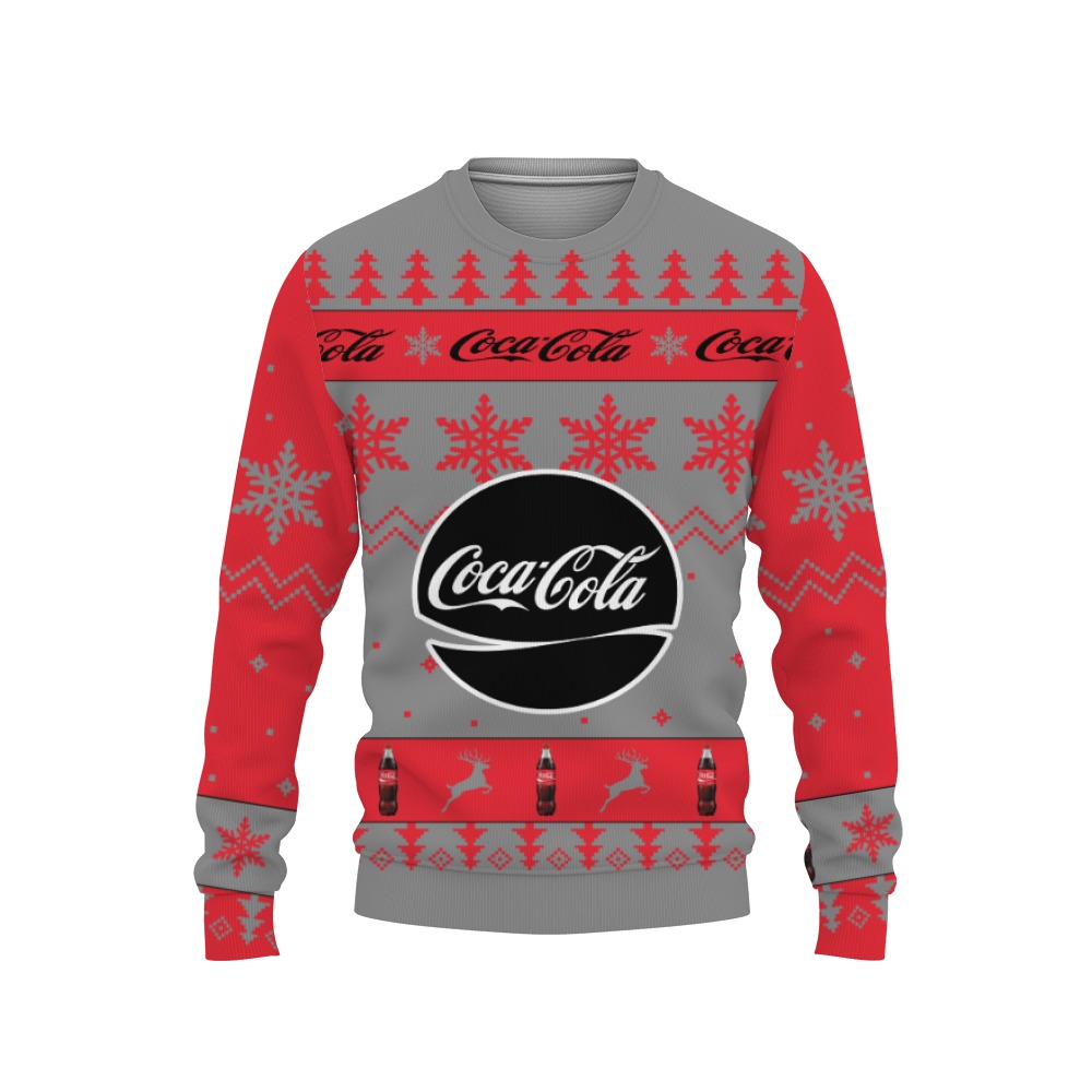 coca cola soft drink merry christmas unisex gift fan 3d sweatshirt 1 Coca Cola Soft Drink Merry Christmas Unisex Gift Fan-3D Sweatshirt - Image 1