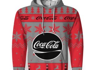 Coca Cola Soft Drink Merry Christmas Unisex Gift Fan-3D Unisex Hoodie - Image 1