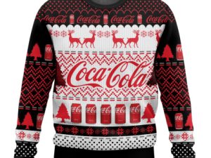 Coca Cola Ugly Christmas Sweater - Image 1