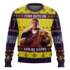 Come With Me And Be Happy Candyman Horror Ugly Christmas Sweater - Image 1