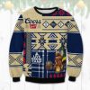 Coors Banquet Camping Ugly Christmas Sweater - Image 1