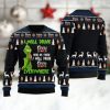 Coors Banquet Grinch Will Drink Everywhere Ugly Christmas Sweater - Image 1