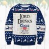 Coors Banquet Lord Of The Rings Ugly Christmas Sweater - Image 1