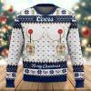 Coors Banquet Titties Funny Ugly Christmas Sweater - Image 1