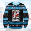 Coors Light Drink Repeat Ugly Christmas Sweater - Image 1