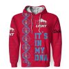 Coors Light It's In My DNA-3D Unisex Hoodie - Image 1