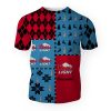 Coors Light Merry Christmas And -3D Unisex T-Shirt - Image 1