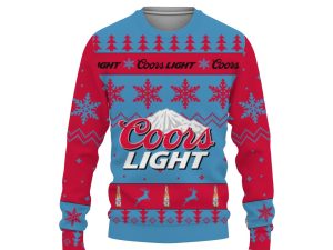 Coors Light Merry Christmas Unisex Gift Fan-3D Sweatshirt - Image 1