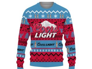 Coors Light Shirts Beer Vintage Logo-3D Sweatshirt - Image 1