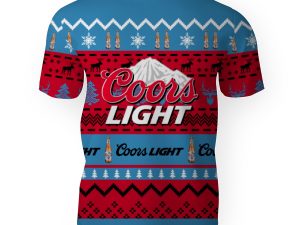 Coors Light Shirts Beer Vintage Logo-3D Unisex T-Shirt - Image 1