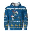 Corona Extra American Merry Christmas, Snoopy House Cute Fan Gift-3D Unisex Hoodie - Image 1