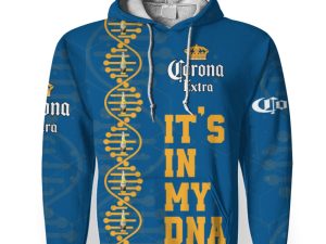 Corona Extra It's In My DNA-3D Unisex Hoodie - Image 1