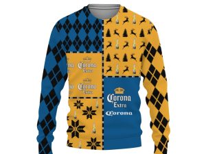 Corona Extra Merry Christmas And -3D Sweatshirt - Image 1
